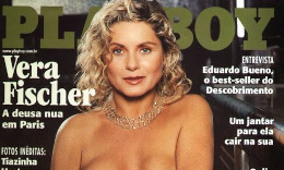 Vera Fischer pelada na Playboy edição de Janeiro 2000 Santo Inferninho